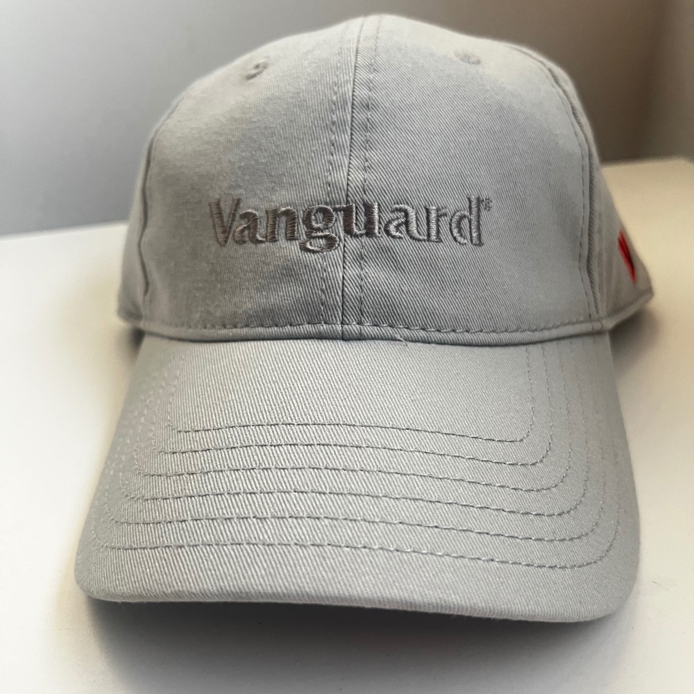 Vanguard Logo Adjustable Hat Cool Grey UPF 30+ Cotton Cap Callaway Golf
